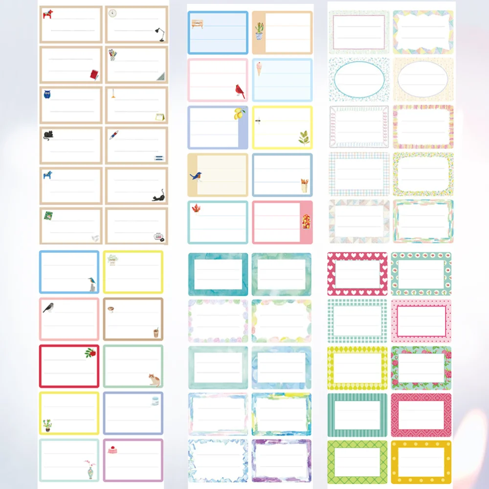 124Pcs Package Stationery Label White Label Write Name Sticker Blank Sticker Label Child Stationery Sticker
124Pcs Package Stationery Label White Label Write Name Sticker Blank Sticker Label Child Stationery Sticker