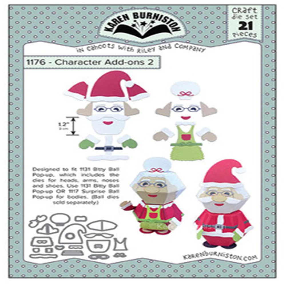 2021 Merry Christmas Character New Metal Knife Mold Scrapbook Diary Decoration Embossing Template Diy Greeting Card Handmade
2021 Merry Christmas Character New Metal Knife Mold Scrapbook Diary Decoration Embossing Template Diy Greeting Card Handmade