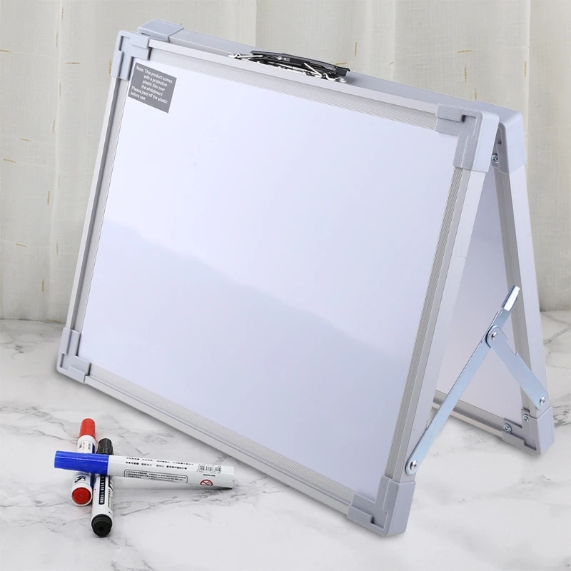 Magnetic Desktop Foldable Whiteboard Portable Mini Easel Double Sided on Table Top with Holder for Kids Drawing
Magnetic Desktop Foldable Whiteboard Portable Mini Easel Double Sided on Table Top with Holder for Kids Drawing