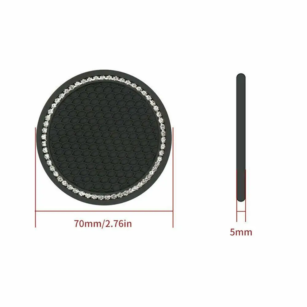 1pc Anti-Slip Mat Car Universal Diamond Honeycomb Water Coaster Creative Cute Storage Mat Car Anti-slip Mat Interior Accessories
1pc Anti-Slip Mat Car Universal Diamond Honeycomb Water Coaster Creative Cute Storage Mat Car Anti-slip Mat Interior Accessories