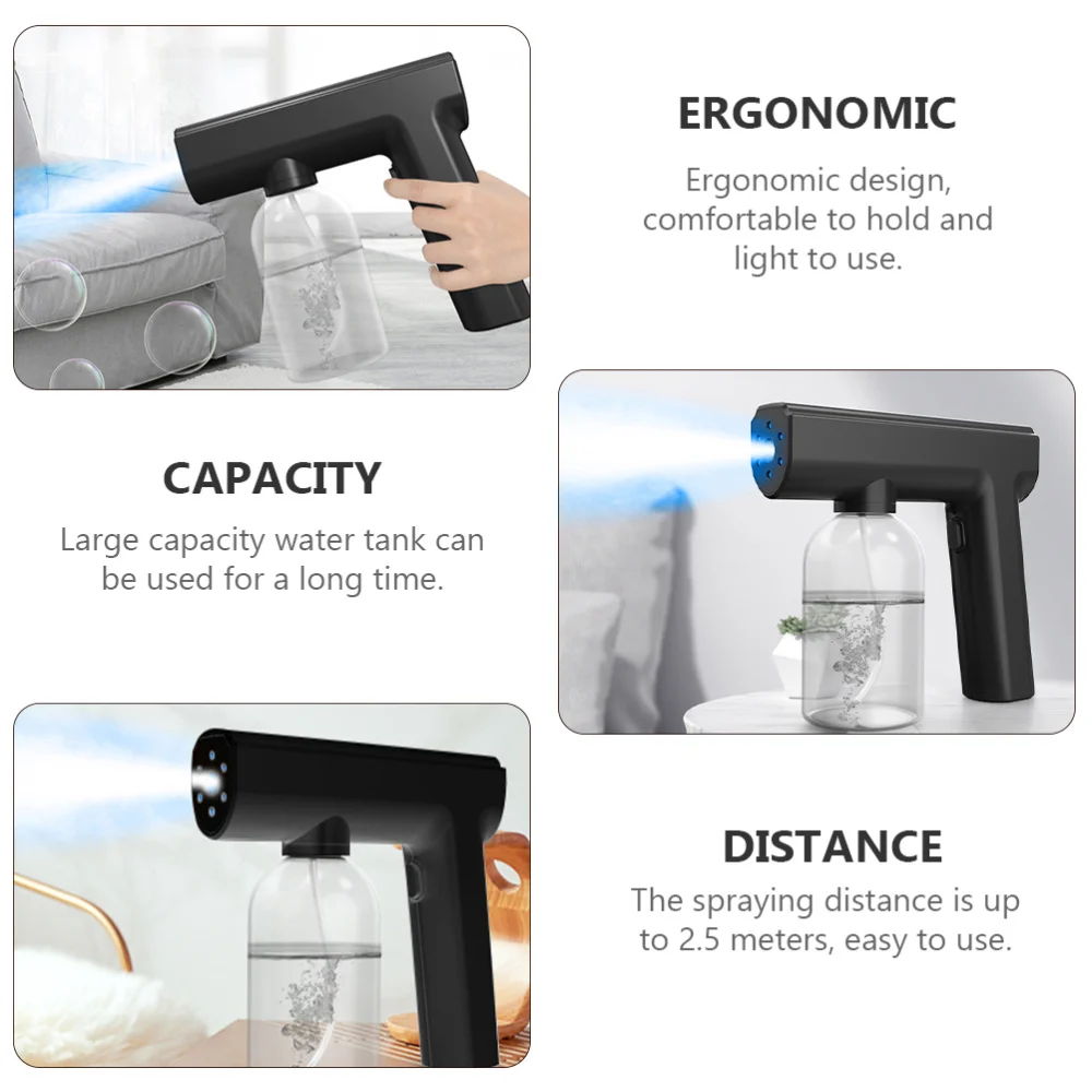 1 Set of Large Capacity Cleaning Sprayer Hand-held Sprayer (Black)
1 Set of Large Capacity Cleaning Sprayer Hand-held Sprayer (Black)