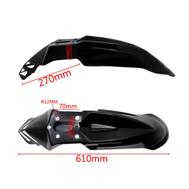 Universal Plastic Front Fenders Mudguard Fender for Motorcycles CRF150/230F xr125 KLX125 KLX250 SX EXC XCF SXF SMR Mud Guards
Universal Plastic Front Fenders Mudguard Fender for Motorcycles CRF150/230F xr125 KLX125 KLX250 SX EXC XCF SXF SMR Mud Guards