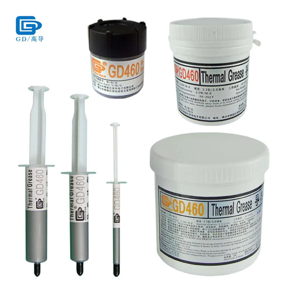 Net Weight 1/15/20/30/100/1000 Grams GD460 Thermal Conductive Grease Paste Plaster Heat Sink Compound for CPU LED GPU SY CN
Net Weight 1/15/20/30/100/1000 Grams GD460 Thermal Conductive Grease Paste Plaster Heat Sink Compound for CPU LED GPU SY CN