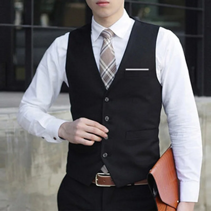 Hot Dress Vests For Men Mens Suit Vest Male Waistcoat Gilet Homme Casual Sleeveless Formal Business Jacket Chaleco Hombre
Hot Dress Vests For Men Mens Suit Vest Male Waistcoat Gilet Homme Casual Sleeveless Formal Business Jacket Chaleco Hombre