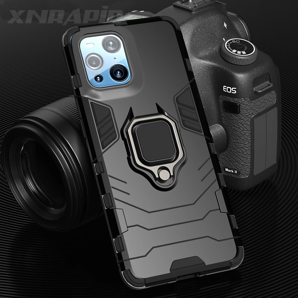 Shockproof Armor Case for OPPO Find X3 X3 Pro 5G Silicone Metal Ring Stand Phone Back Cover for OPPO Find X3 lite X3 Neo
Shockproof Armor Case for OPPO Find X3 X3 Pro 5G Silicone Metal Ring Stand Phone Back Cover for OPPO Find X3 lite X3 Neo