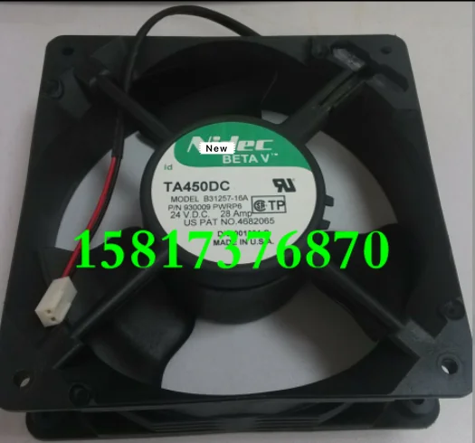 for Nidec B31257-16A P/N 930009 PWRP6 TA450DC DC 24V 0.28A 120x120x38mm Server Fan
for Nidec B31257-16A P/N 930009 PWRP6 TA450DC DC 24V 0.28A 120x120x38mm Server Fan