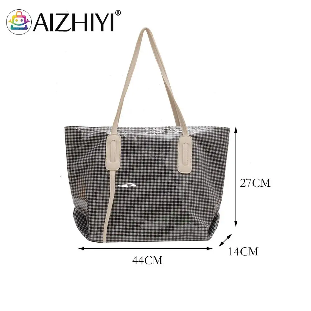 Vintage Women Canvas Plaid Pattern Printing Patchwork Shoulder Shopping Bag Ladies Casual Large Capacity Tote Handbags
Vintage Women Canvas Plaid Pattern Printing Patchwork Shoulder Shopping Bag Ladies Casual Large Capacity Tote Handbags