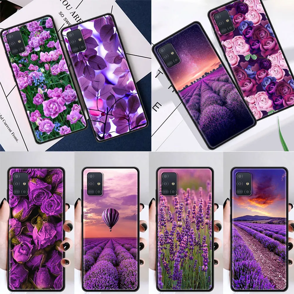 Purple Lavender Flowers Capinhas For Samsung Galaxy A71 A51 A21s A52 A72 A31 A41 A11 A01 A91 A42 A12 Shell Cover Coque Fundas
Purple Lavender Flowers Capinhas For Samsung Galaxy A71 A51 A21s A52 A72 A31 A41 A11 A01 A91 A42 A12 Shell Cover Coque Fundas