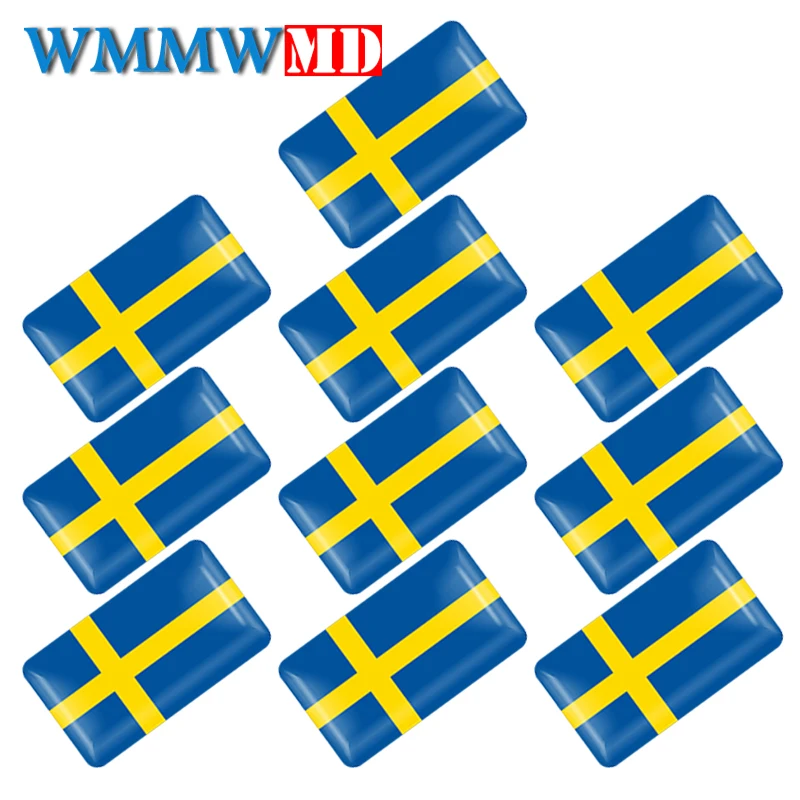 10Pcs Swedish flag Steering wheel 3D Epoxy Car fit for Volvo V40 V60 S60L Shield Car Sticker Sweden National Emblem Car styling
10Pcs Swedish flag Steering wheel 3D Epoxy Car fit for Volvo V40 V60 S60L Shield Car Sticker Sweden National Emblem Car styling
