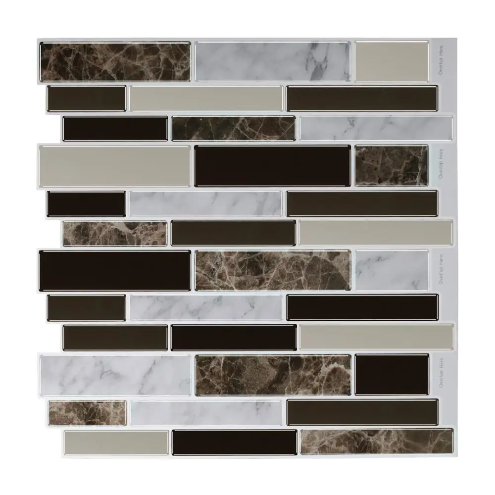 EasyTiles 12x12inch Peel And Stick Kitchen Waterproof Backsplash Bar DIY Decorative Wall Tiles Home Decoration- 1 Sheet
EasyTiles 12x12inch Peel And Stick Kitchen Waterproof Backsplash Bar DIY Decorative Wall Tiles Home Decoration- 1 Sheet