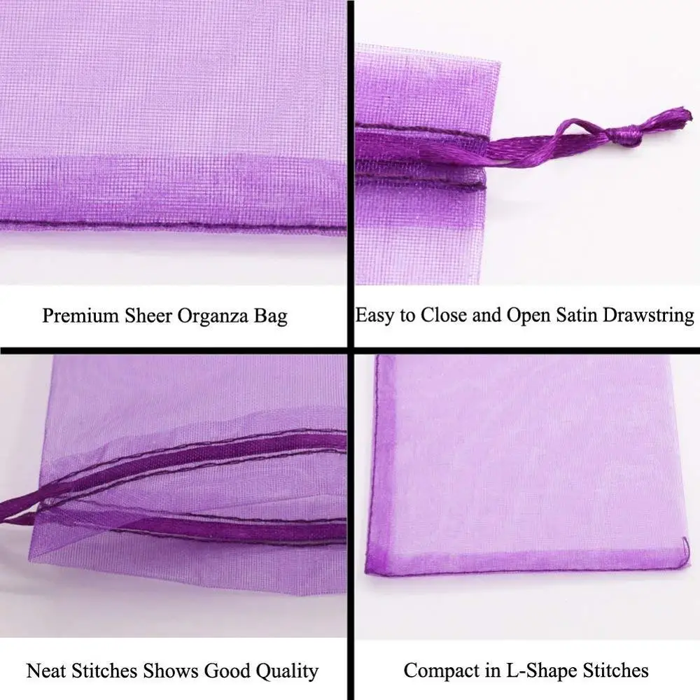 50pcs Organza Bags Jewelry Packaging Pouches Wedding Party Decoration Drawable Bags Gift Pouches 7x9 9x12 10x15 13x18CM
50pcs Organza Bags Jewelry Packaging Pouches Wedding Party Decoration Drawable Bags Gift Pouches 7x9 9x12 10x15 13x18CM