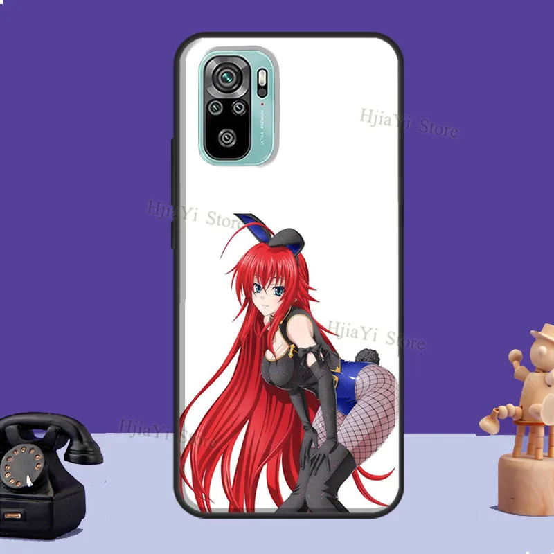 Чехол-накладка Rias Gremory DxD для Xiaomi Redmi Note 9/7/8/10 Pro/9S/10S/8T/9A/9C/9T/7A/8A/K40 | Мобильные телефоны