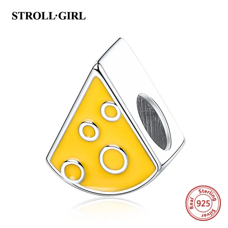 100% 925 Sterling Silver Yellow Enamel Cheese Cake Beads Sandwich Food Charms Fit European Bracelet for Women Jewelry Gift
100% 925 Sterling Silver Yellow Enamel Cheese Cake Beads Sandwich Food Charms Fit European Bracelet for Women Jewelry Gift