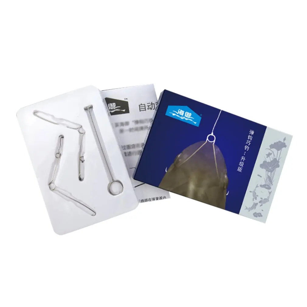 Universal Elastic Hook Automatic Fishing Hook Durable Lazy Person Fish Hook Portable Full Speed Fish Accessories
Universal Elastic Hook Automatic Fishing Hook Durable Lazy Person Fish Hook Portable Full Speed Fish Accessories