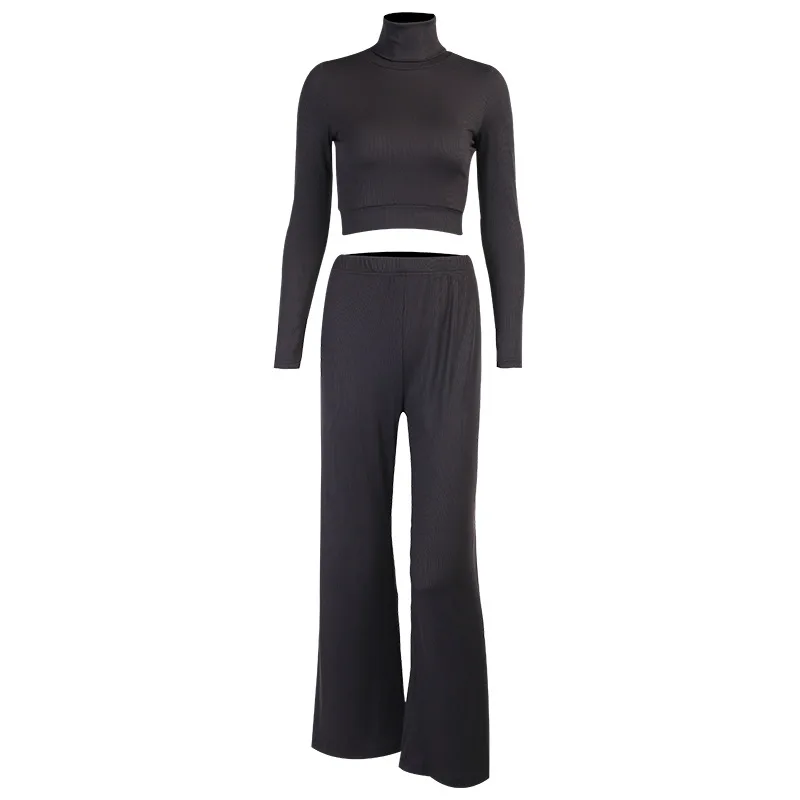 turtleneck wide-legged pants suit sexy long-sleeved joker pure color cultivate morality pants two-piece women
turtleneck wide-legged pants suit sexy long-sleeved joker pure color cultivate morality pants two-piece women