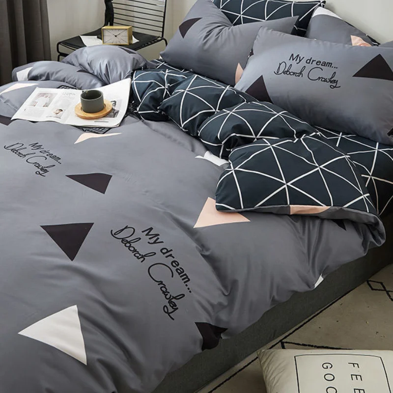 Bedding Set for Bedroom Soft Bedspreads for Double Bed Home Comefortable Duvet Cover High Quality Quilt Cover Pillowcase 3/4 PCS
Bedding Set for Bedroom Soft Bedspreads for Double Bed Home Comefortable Duvet Cover High Quality Quilt Cover Pillowcase 3/4 PCS