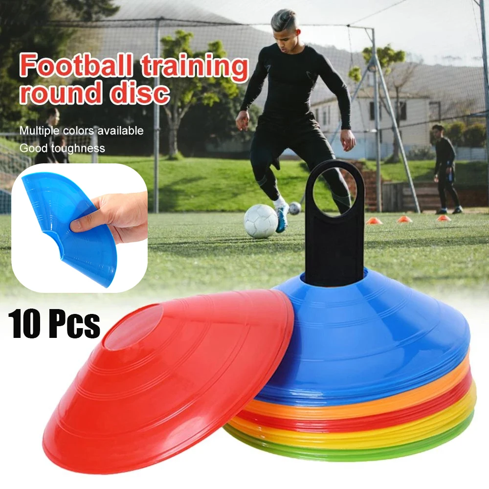 10 шт./набор, герметичные конусы для футбольных тренировок 
10 шт./набор, герметичные конусы для футбольных тренировок