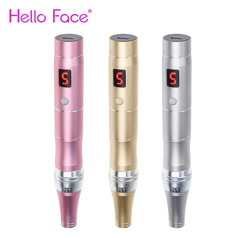 LCD Microneedling Pen Wireless Derma Pen Tattoo Tools Needles Microblading Tools Skin Care Tool Kit At Home
LCD Microneedling Pen Wireless Derma Pen Tattoo Tools Needles Microblading Tools Skin Care Tool Kit At Home