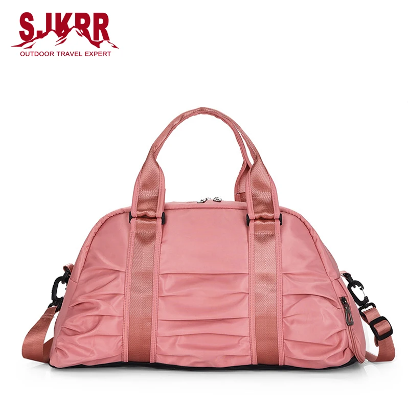 S.IKRR Dry Wet Pleated Travel Bags 2021 Sports Gym Handbag for Women Fitness Swimming Training Bag Female Luggage Bag For Shoes
S.IKRR Dry Wet Pleated Travel Bags 2021 Sports Gym Handbag for Women Fitness Swimming Training Bag Female Luggage Bag For Shoes