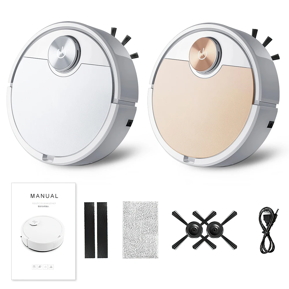 Robot Vacuum Cleaner Mobile Phone APP Remote Control Smart Vacuum Cleaner Automatic Dust Removal and Sterilization Sweeper
Robot Vacuum Cleaner Mobile Phone APP Remote Control Smart Vacuum Cleaner Automatic Dust Removal and Sterilization Sweeper