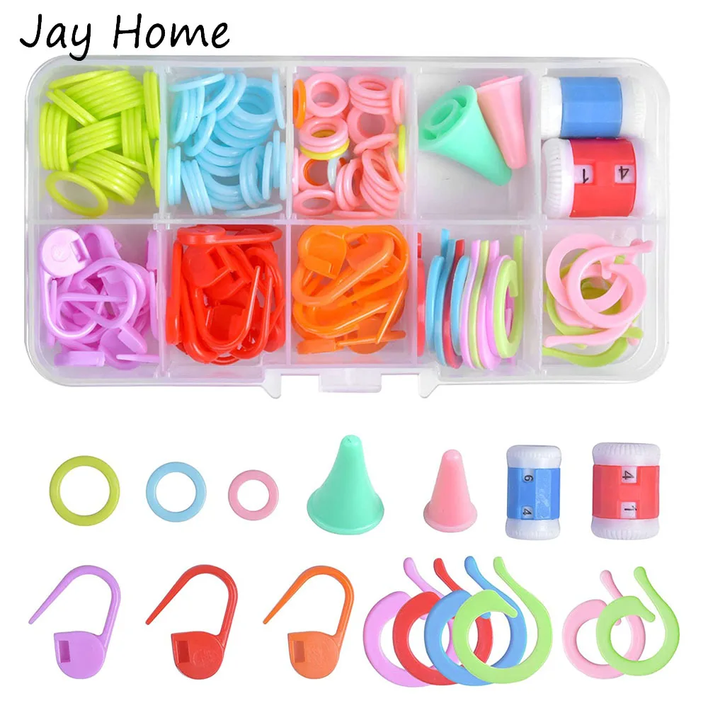 204PCS Knitting Accessories Kits Knitting Crochet Locking Stitch Markers with Knitting Needles Point Protector for Embroidery
204PCS Knitting Accessories Kits Knitting Crochet Locking Stitch Markers with Knitting Needles Point Protector for Embroidery