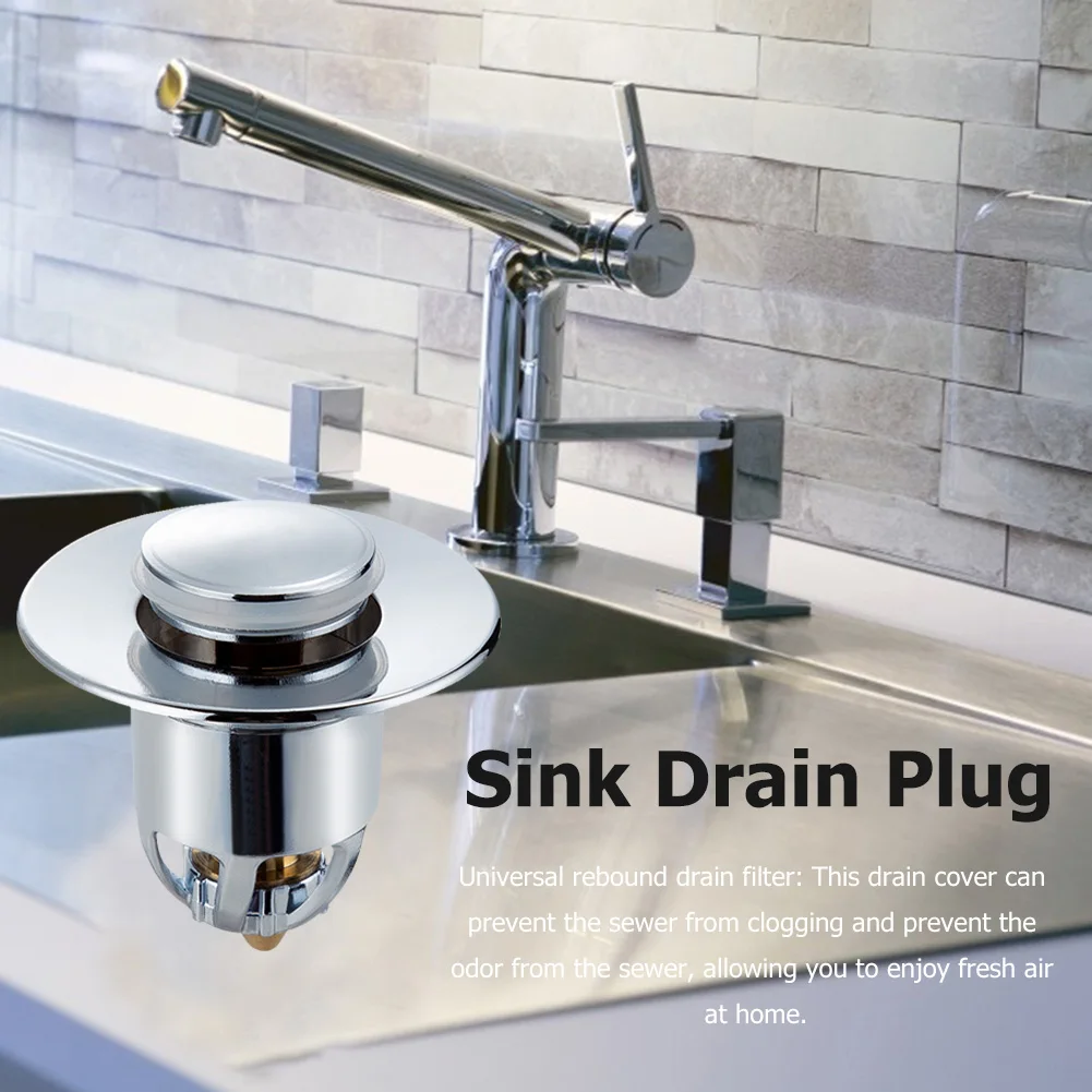 Water Sink Plug Cleanable Bathtub Stopper Round Drain Cover Hair Water Filter Cover Bathroom Kitchen Accessory
Water Sink Plug Cleanable Bathtub Stopper Round Drain Cover Hair Water Filter Cover Bathroom Kitchen Accessory