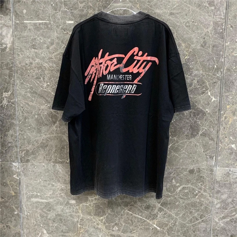 Oversized REPRESENT T-shirt Men Women 1:1 High Quality Retro T Shirt Moto City Lettering Print Top Tees
Oversized REPRESENT T-shirt Men Women 1:1 High Quality Retro T Shirt Moto City Lettering Print Top Tees