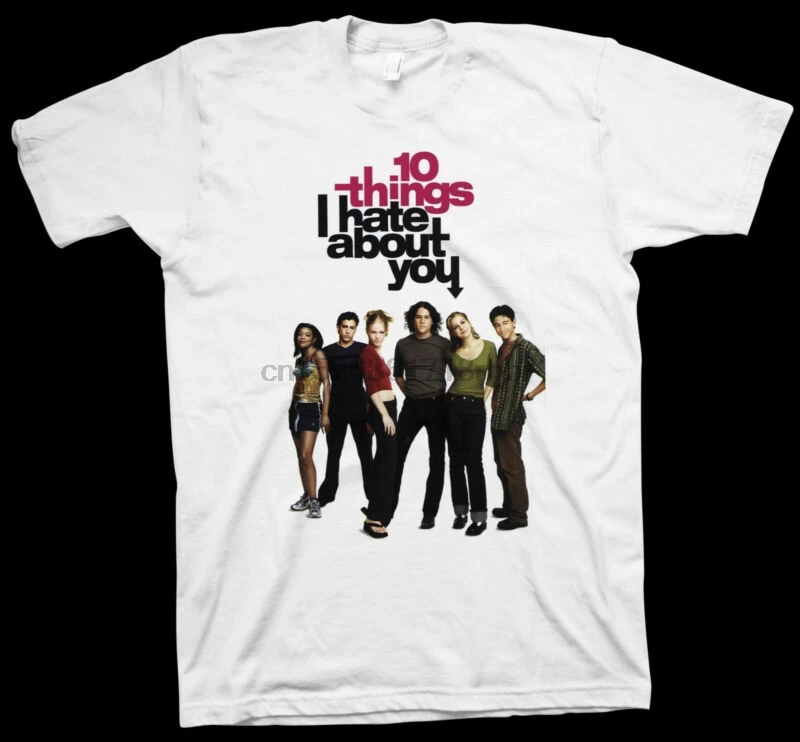 T-Shirt Gil Junger 10 Things I Hate About You Heath Ledger Hollywood Film Movie
T-Shirt Gil Junger 10 Things I Hate About You Heath Ledger Hollywood Film Movie