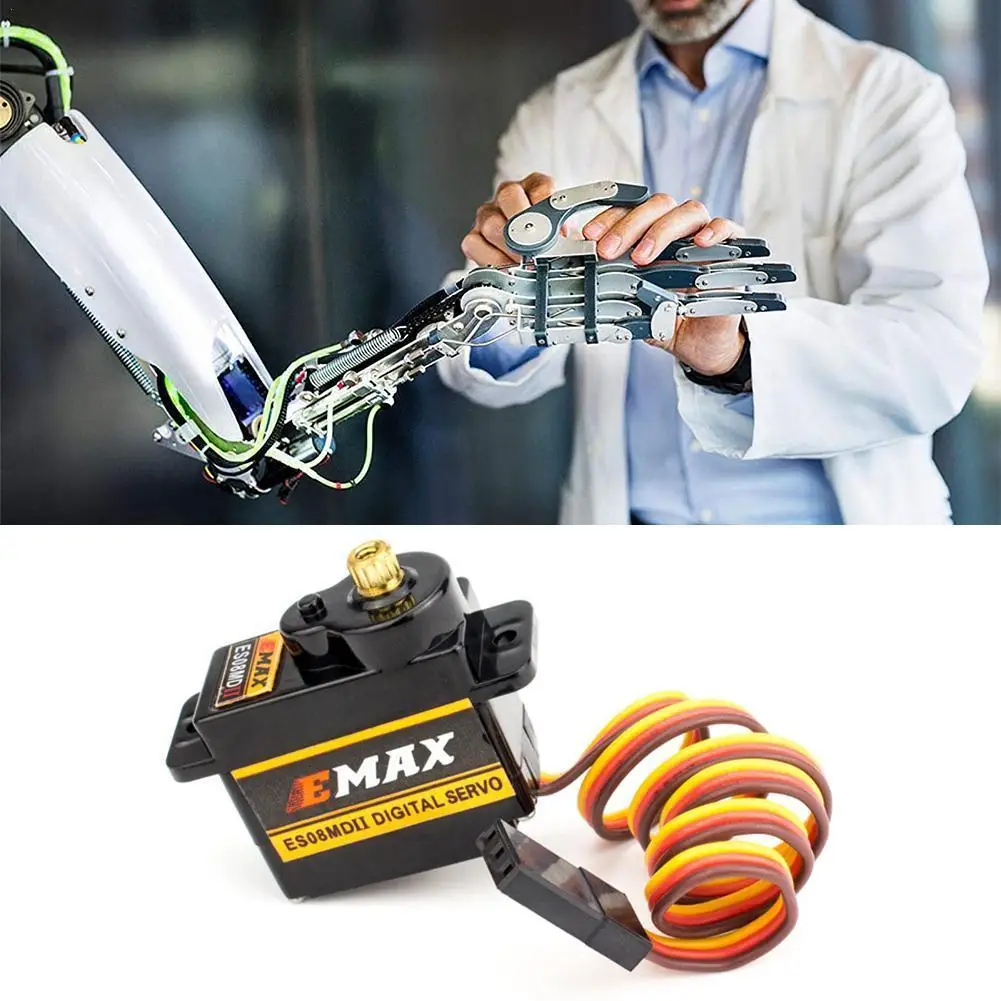 EMAX ES08MDII ES08MD металлический цифровой микро сервопривод для RC 250 450 Вертолет самолет автомобиль Лодка Робот игрушка DIY детали для детей Рождест...
EMAX ES08MDII ES08MD металлический цифровой микро сервопривод для RC 250 450 Вертолет самолет автомобиль Лодка Робот игрушка DIY детали для детей Рождест...
