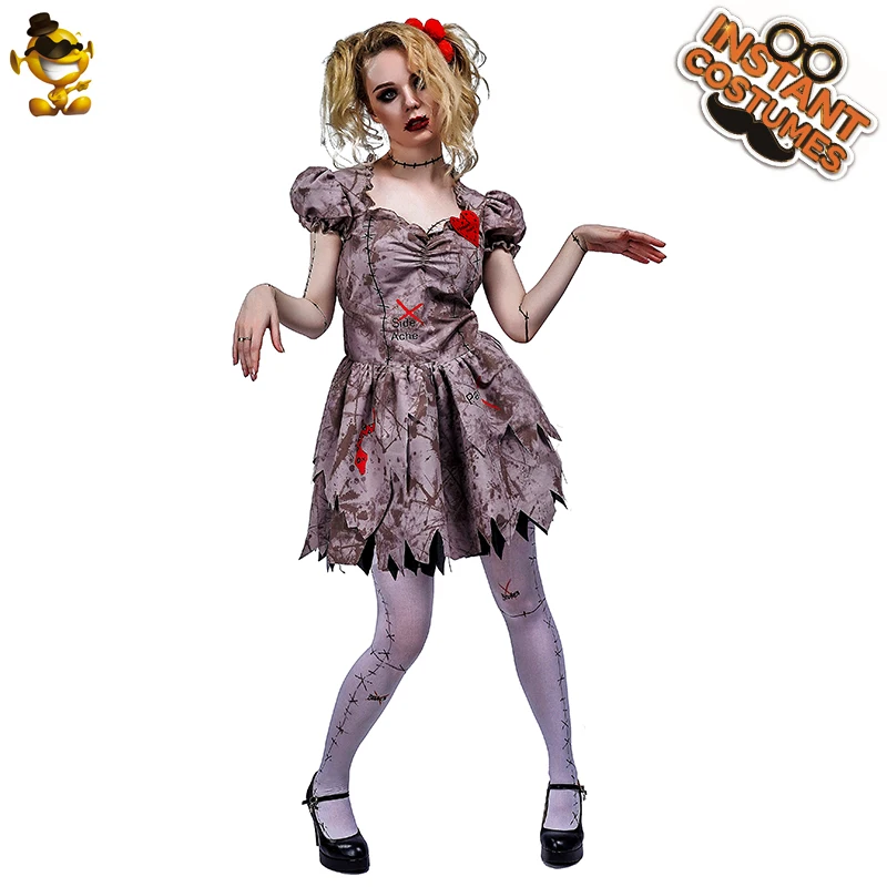 Adult Women Zombie Dress Costumes Role Play Halloween with Bloody Rose Cosplay Zombie Clothes for Zombie Costume Women
Adult Women Zombie Dress Costumes Role Play Halloween with Bloody Rose Cosplay Zombie Clothes for Zombie Costume Women