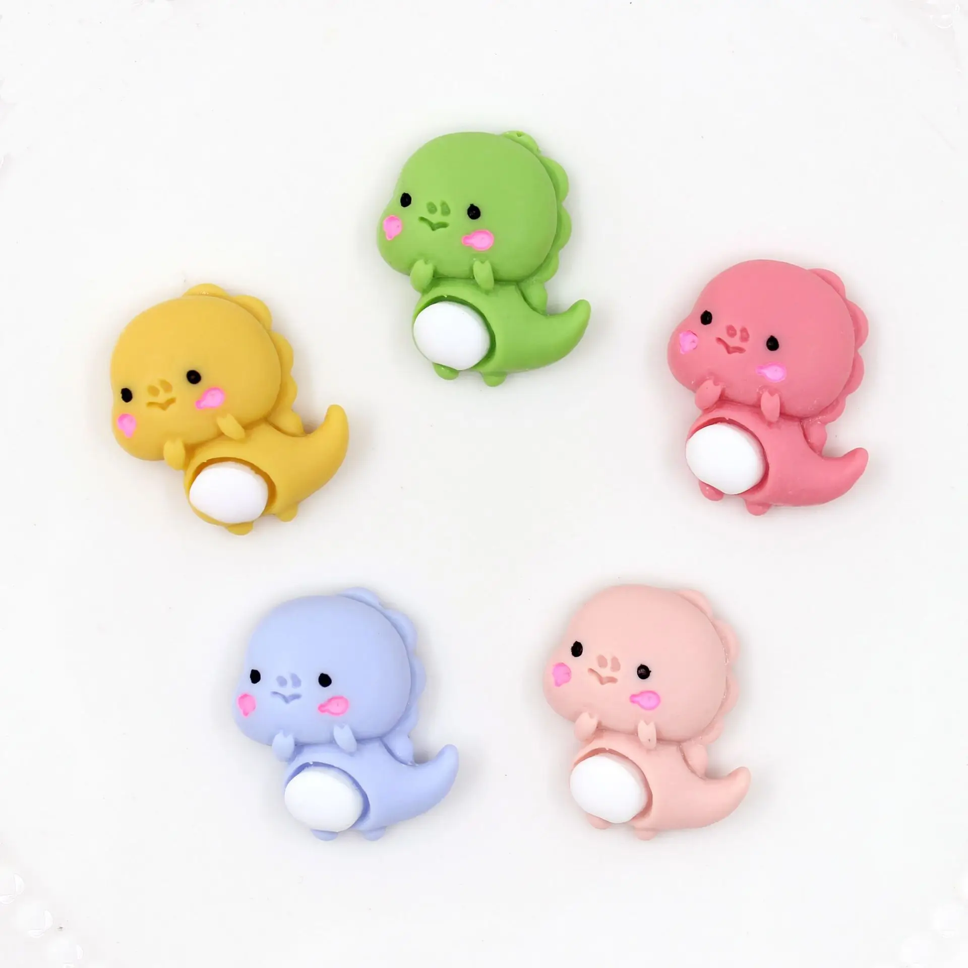 150pcs Kawaii Dinosaur Resin Flat Back Cabochon, Dinosaur Baby Cute Resin Accessories DIY Headdress Scrapbook Embellishment 22mm
150pcs Kawaii Dinosaur Resin Flat Back Cabochon, Dinosaur Baby Cute Resin Accessories DIY Headdress Scrapbook Embellishment 22mm
