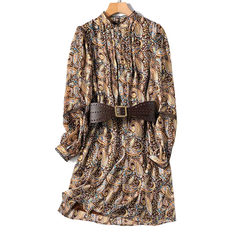 Sail swordfish 21 early spring the new belt cashew spend long sleeve dress chiffon installs brand manufacturers
Sail swordfish 21 early spring the new belt cashew spend long sleeve dress chiffon installs brand manufacturers