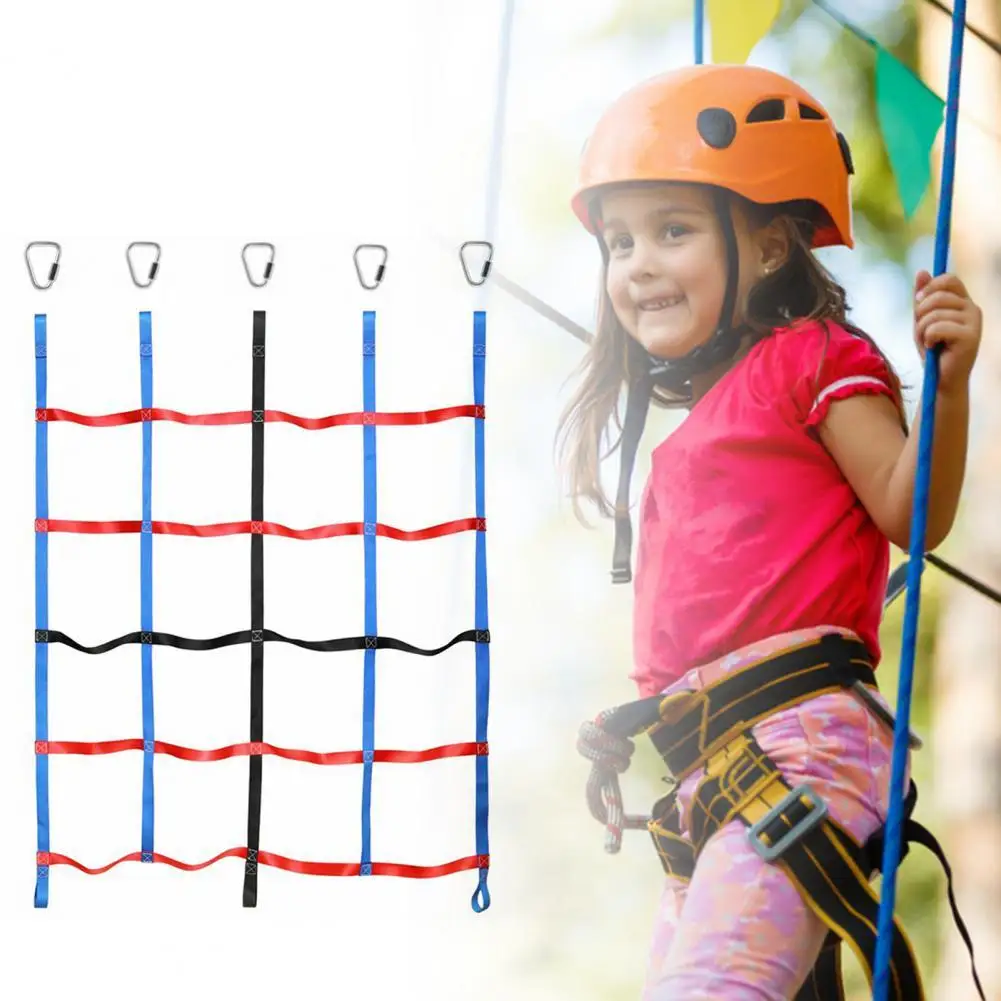 Outdoor Children Climbing Net Rainbow Ribbon Net Physical Training Climbing Net Child Playground Swing Hanging Step Ladder
Outdoor Children Climbing Net Rainbow Ribbon Net Physical Training Climbing Net Child Playground Swing Hanging Step Ladder