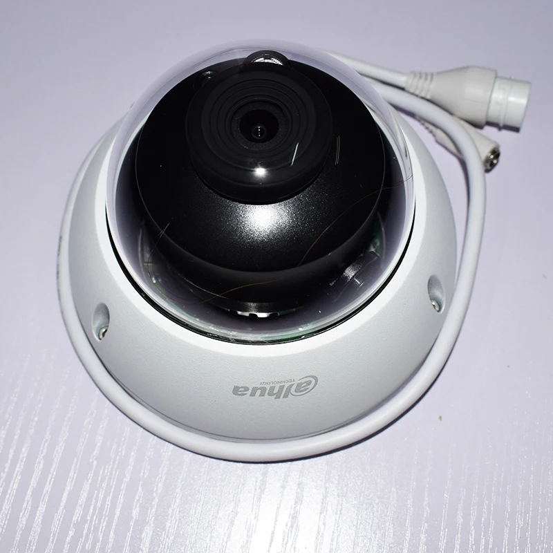 Dahua IPC-HDBW4631R-S and PFB203W 6MP IP Dome Camera H.265 Support POE SD Slot IR30m IK10 IP67 CCTV WDR Camera Multi-Language
Dahua IPC-HDBW4631R-S and PFB203W 6MP IP Dome Camera H.265 Support POE SD Slot IR30m IK10 IP67 CCTV WDR Camera Multi-Language