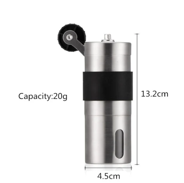 2 Size Manual Ceramic Coffee Grinder Stainless Steel Adjustable Coffee Bean Mill With Rubber Loop Ring Easy Clean Kitchen Tools
2 Size Manual Ceramic Coffee Grinder Stainless Steel Adjustable Coffee Bean Mill With Rubber Loop Ring Easy Clean Kitchen Tools