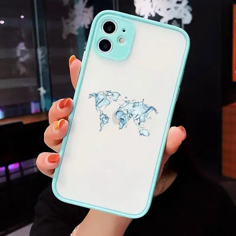 World Map Travel creative art Phone Case Matte Transparent For iPhone 12 Mini 11 Pro XR XS Max 7 8 Plus
World Map Travel creative art Phone Case Matte Transparent For iPhone 12 Mini 11 Pro XR XS Max 7 8 Plus