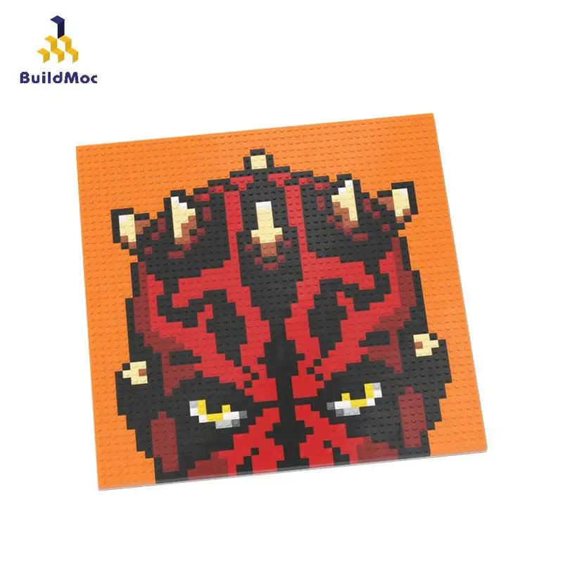 BuildMoc Ideas Pixel Art Movie Action Figures Sci-fi villain Character Star Project Sith Lord Mosaic Painting Building Block Toy
BuildMoc Ideas Pixel Art Movie Action Figures Sci-fi villain Character Star Project Sith Lord Mosaic Painting Building Block Toy
