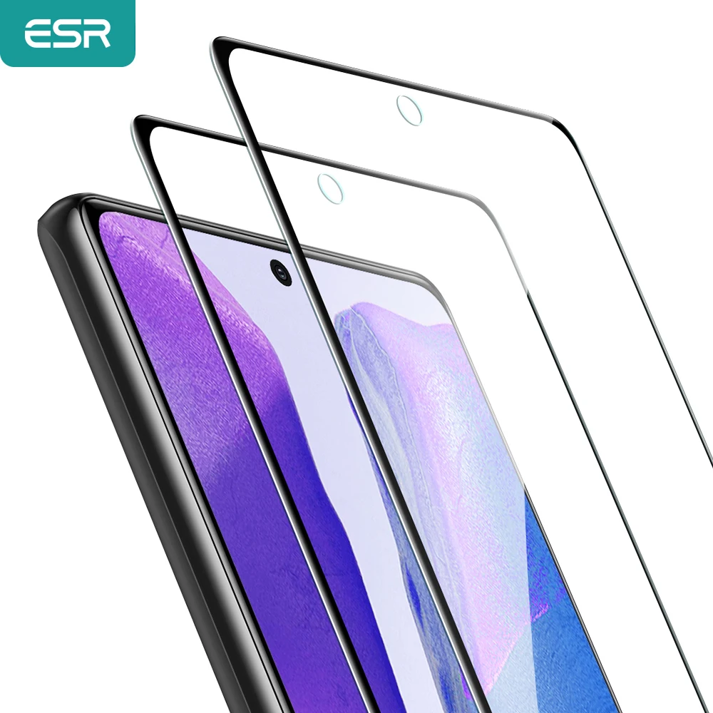 Защитное стекло ESR для Samsung Galaxy Note 20 Ultra S20 S10 Plus Lite 10/9 2 шт. | Мобильные телефоны и