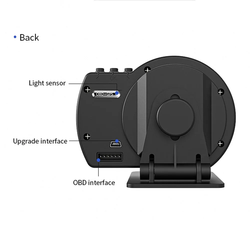 Car HUD OBD2+GPS Smart Gauge Auto Display Digital Odometer Head Up Display Water&Oil Temp RPM Display Security Alarm
Car HUD OBD2+GPS Smart Gauge Auto Display Digital Odometer Head Up Display Water&Oil Temp RPM Display Security Alarm