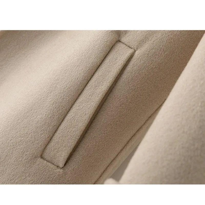 2019 Fashion Autumn Winter New Women Double-faced Cashmere Jacket Wool Warm Coat Elegant Slim Long Coat Brand Ladies Clothing
2019 Fashion Autumn Winter New Women Double-faced Cashmere Jacket Wool Warm Coat Elegant Slim Long Coat Brand Ladies Clothing