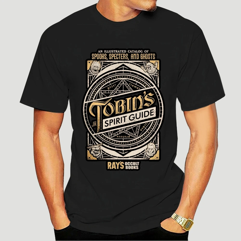 Men tshirt Short sleeve Tobin's Spirit Guide Ghostbusters T Shirt tee tops Women t-shirt-2315A
Men tshirt Short sleeve Tobin's Spirit Guide Ghostbusters T Shirt tee tops Women t-shirt-2315A