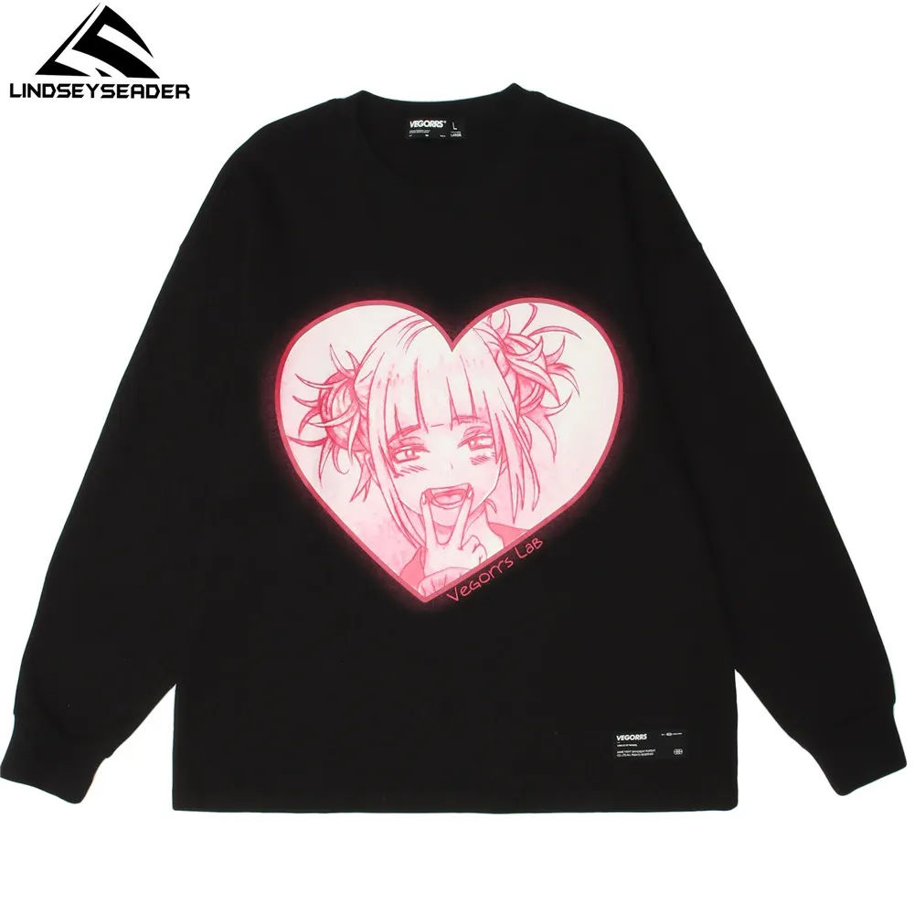Autumn Tops Men's T-shirt Anime Girl Printed Hip Hop Oversized Streetwear Harajuku Full Sleeve T Shirt Cotton Tops Men Clothing
Autumn Tops Men's T-shirt Anime Girl Printed Hip Hop Oversized Streetwear Harajuku Full Sleeve T Shirt Cotton Tops Men Clothing