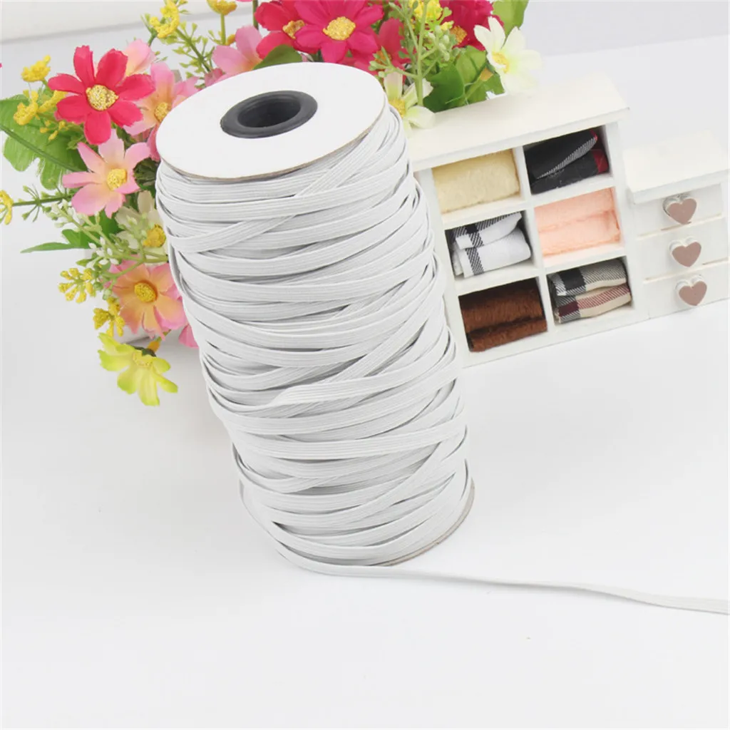 Elastic Bands for Face Mask Width Cord Crafts Rope Clothes Garment Sewing Accessories | Дом и сад