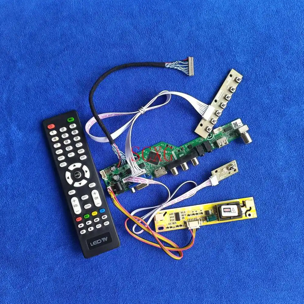 Монитор контроллер драйвер платы Kit800 * 600 2 с холодным катодом (CCFL) LVDS-20Pin сигнал аналогового VGA USB HDMI порт подключения типа c: совместим для G104SN02...
Монитор контроллер драйвер платы Kit800 * 600 2 с холодным катодом (CCFL) LVDS-20Pin сигнал аналогового VGA USB HDMI порт подключения типа c: совместим для G104SN02...