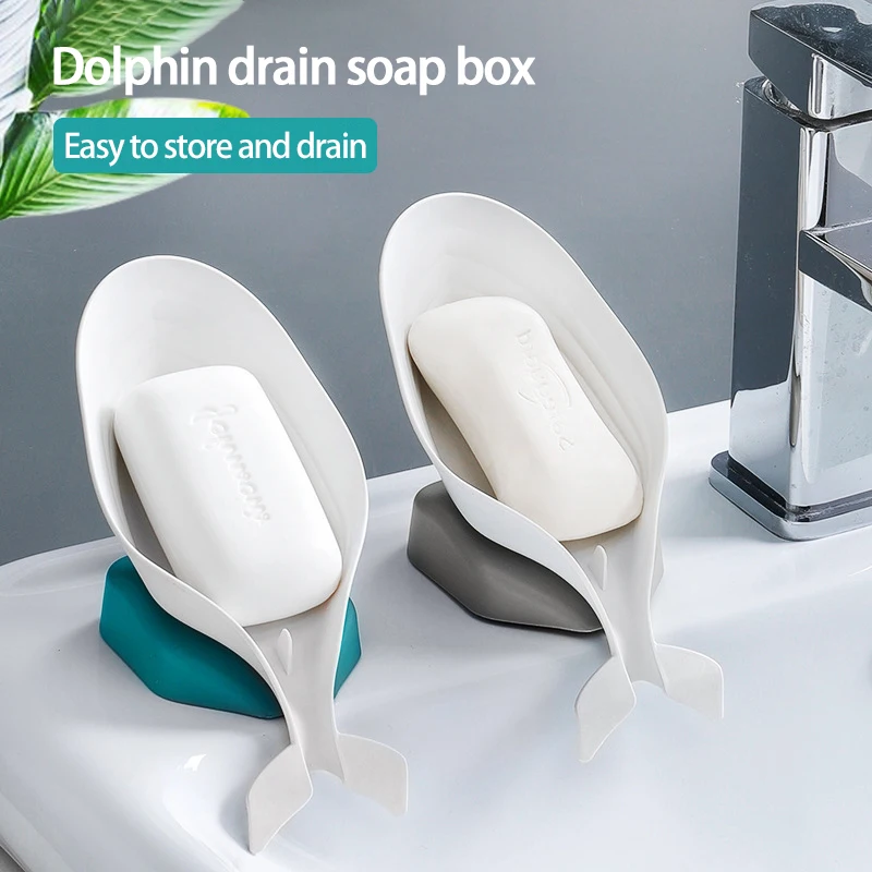 Dolphin Shape Soap Box Bathroom Soap Holder Dish Storage Plate Tray Bathroom Soap Holder Case Bathroom Supplies Bathroom Gadgets
Dolphin Shape Soap Box Bathroom Soap Holder Dish Storage Plate Tray Bathroom Soap Holder Case Bathroom Supplies Bathroom Gadgets