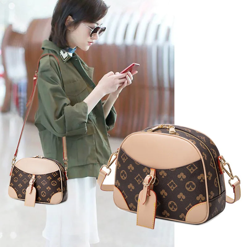 Female New Style Printing Korean Messenger Small Round Bag Trendy Ladies Shoulder Bag Texture Temperament Handbags Sac A Mains
Female New Style Printing Korean Messenger Small Round Bag Trendy Ladies Shoulder Bag Texture Temperament Handbags Sac A Mains