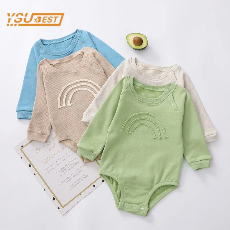 Spring Baby Boys Girls Long Sleeve Pure Color Rompers Newborn Infant Boys Girls Children Jumpsuit Kids Baby Girls Boys Rompers
Spring Baby Boys Girls Long Sleeve Pure Color Rompers Newborn Infant Boys Girls Children Jumpsuit Kids Baby Girls Boys Rompers