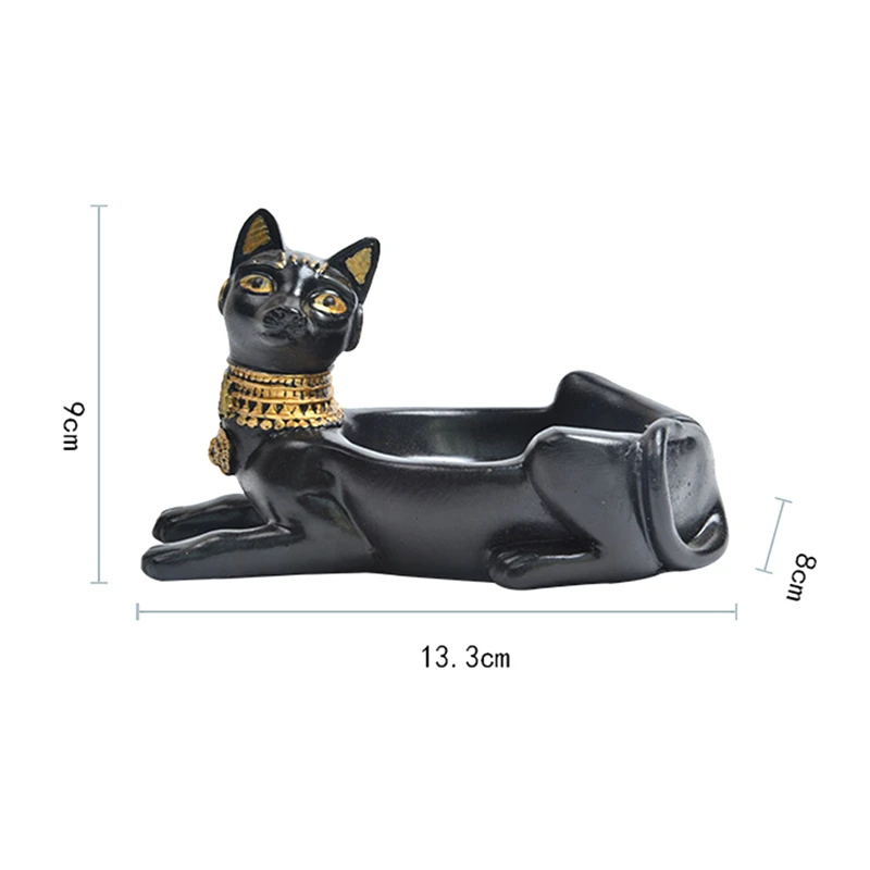 Resin Crafts Egyptian Cat God Ashtray Decoration Cigarette Ashtray Egyptian Cat Goddess Statue Ornament Tabletop Decor
Resin Crafts Egyptian Cat God Ashtray Decoration Cigarette Ashtray Egyptian Cat Goddess Statue Ornament Tabletop Decor