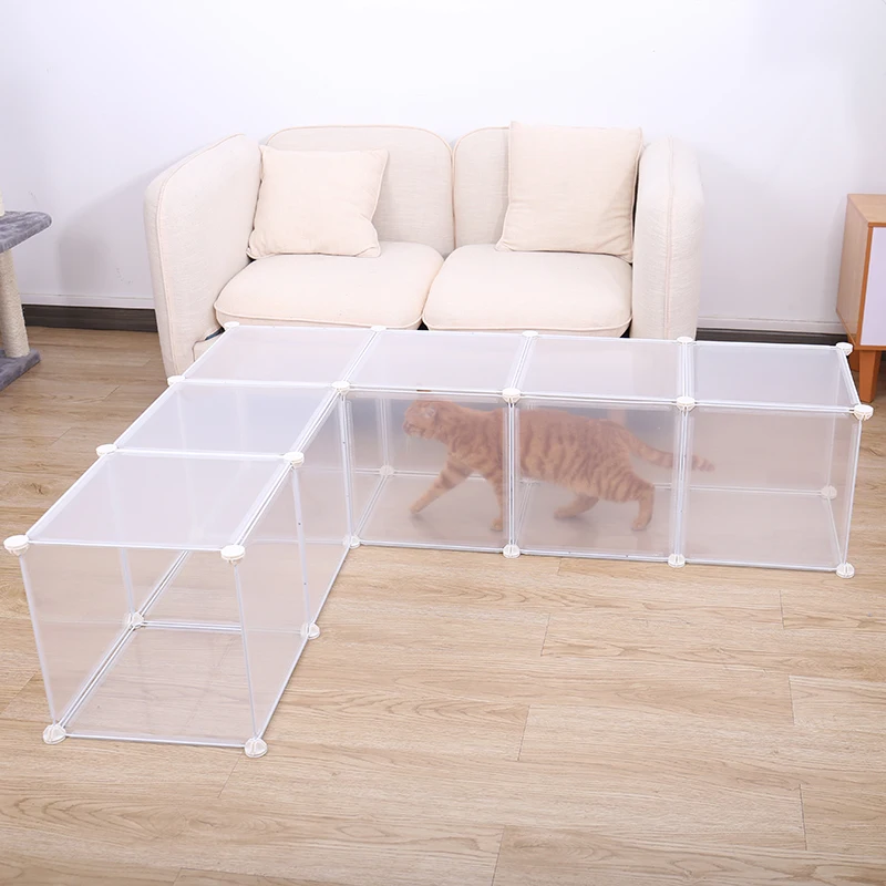 Pet Dog Fences Playpen DIY Freely Combined Multi-functional Dog Cage Yard Fence Foldable Sleep Playing Kennel House for Dogs Cat 
Pet Dog Fences Playpen DIY Freely Combined Multi-functional Dog Cage Yard Fence Foldable Sleep Playing Kennel House for Dogs Cat