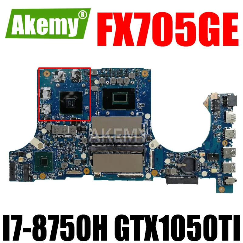 Akemy FX705GE Motherboard For Asus TUF Gaming FX705G FX705GE FX705GD 17.3 inch Mainboard Motherboard I7-8750H GTX1050TI /V4GB 
Akemy FX705GE Motherboard For Asus TUF Gaming FX705G FX705GE FX705GD 17.3 inch Mainboard Motherboard I7-8750H GTX1050TI /V4GB